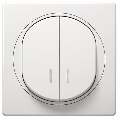 Product Διακόπτης Τοίχου EON E626.00 Serial with indication, white base image