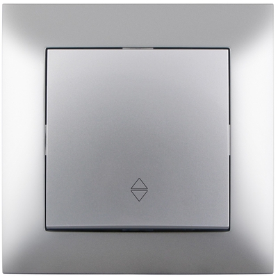 Product Διακόπτης Τοίχου Entac 106 Arnold Recessed alternative Silver base image
