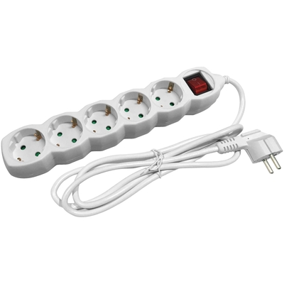 Product Πολύπριζο Entac 5 Θέσεων με Διακόπτη 3G1.5 5m base image