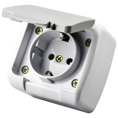 Product Διακόπτης Τοίχου Entac Stephan surface earthed IP54 base image