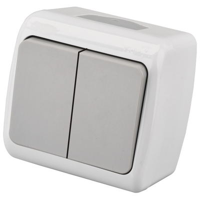 Product Διακόπτης Τοίχου Entac 105 Stephan surface mounted serial IP54 base image