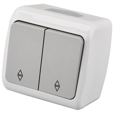 Product Διακόπτης Τοίχου Entac 106+6 Stephan surface mounted alternative IP54 base image
