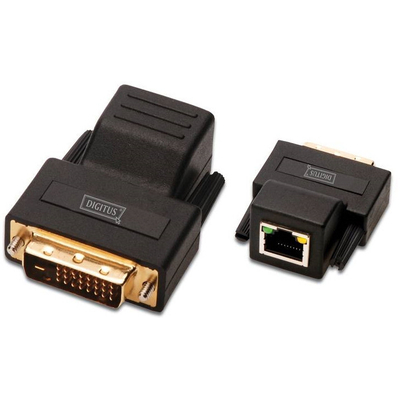 Product Extender Digitus DVI Video Via Cat5 UTP Up To 70m base image