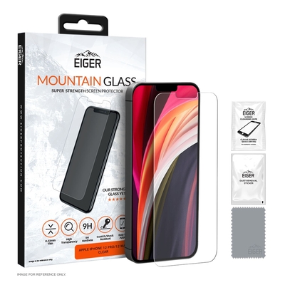 Product Προστασία Οθόνης Eiger Mountain 2.5D iPhone 12/12 Pro Clear EGMSP00142 base image