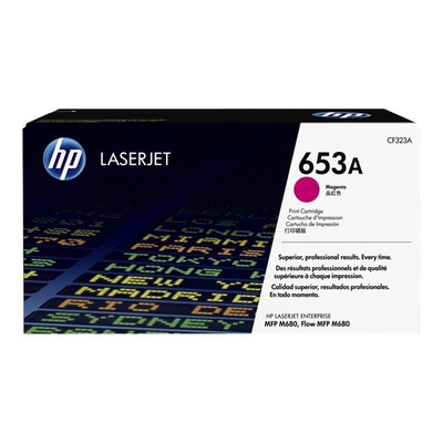 Product Toner HP 653A - Magenta - original - LaserJet (CF323A) base image