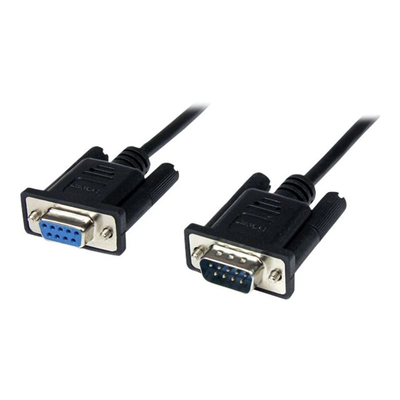 Product Καλώδιο StarTech 2m Serial DB9 RS-232 Null Modem Cable - Black - Male / Female base image