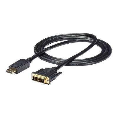 Product Καλώδιο DisplayPort StarTech to DVI - 6ft / 2m - 1920 x 1200 - M/M Passive DisplayPort Monitor (DP2DVI2MM6) - Video - 1.8 m base image