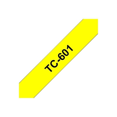 Product Μελανοταινία Brother TC601 - 12 mm - Black and Yellow base image