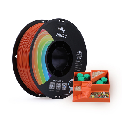 Product Filament Creality EN-PLA+ Orange Ender Tensile Str. 34MPA, Bending 77MPa, 1 kg Spool1.75 base image
