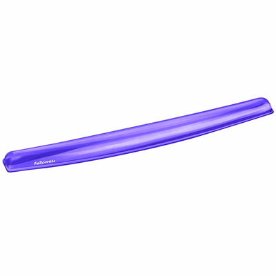 Product Gel Wrist Support Fellowes Crystal Gel Keyboard purple base image