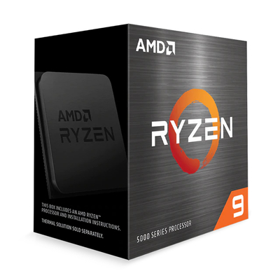 Product CPU AMD Ryzen 9 5900X 3.7Ghz 64Mb L3 Box 100-100000061Wof base image