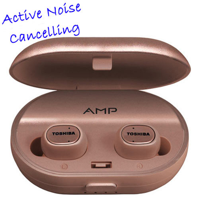 Product Bluetooth Handsfree Toshiba ANC BT Stereo SWEAT RESISTANT ROSE GOLD base image