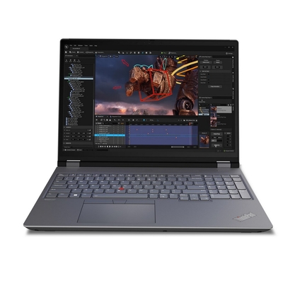 Product Laptop Lenovo 16" ThinkPad P16 Intel Core i7-14700HX/64GB/SSD 1TB/NVIDIA RTX 2000 Ada/Windows 11 (21FA005LPB)(US Keyboard) base image