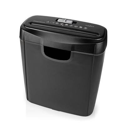 Product Καταστροφέας Εγγράφων Nedis Strip Cut 6 Φύλλων 190W 10lt Black(Ανοιχτή/Ταλαιπωρημένη Συσκευασία) base image