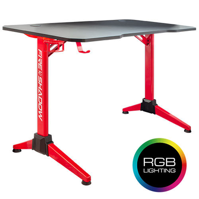 Product Γραφείο Gaming White Shark RGB FIRE SHADOW base image