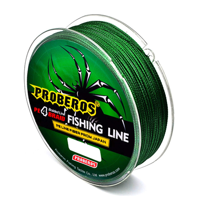 Product Νήμα Ψαρέματος Proberos FISH-0030, τετράκλωνο, 9kg, 0.20mm, 100m, πράσινο base image