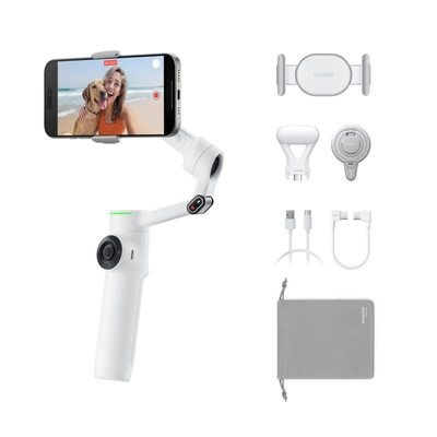Product Gimbal Κινητού Insta360 Flow 2 Pro Creator Bundle (White) A.I. Powered base image