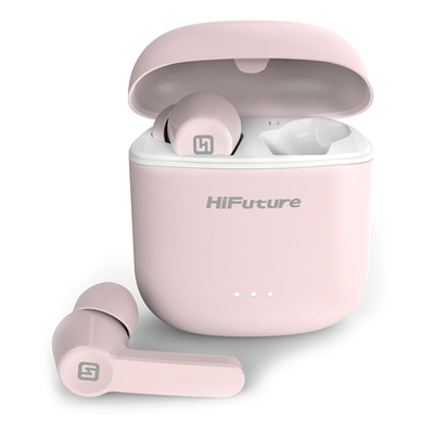 Product Bluetooth Handsfree Hifuture FlyBuds, true wireless, με θήκη φόρτισης, ροζ base image
