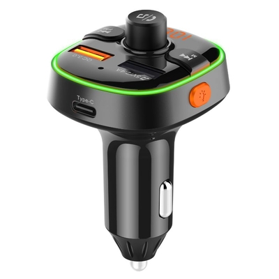 Product FM Transmitter Αυτοκινήτου Akai FMT-54T με Bluetooth V5.0, LED, QC3.0, Hands-Free base image