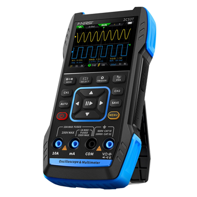 Product Παλμογράφος Fnirsi 3 σε 1 Πολύμετρο/Signal Generator 2C53T, Επαναφορτιζόμενος base image