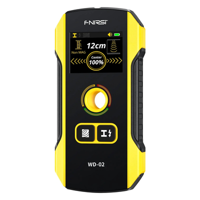 Product Ψηφιακός Αναλυτής Τοίχου Fnirsi WD-02, ανίχνευση Μετάλλου/ξύλου/καλωδίων, επαναφορτιζόμενος base image