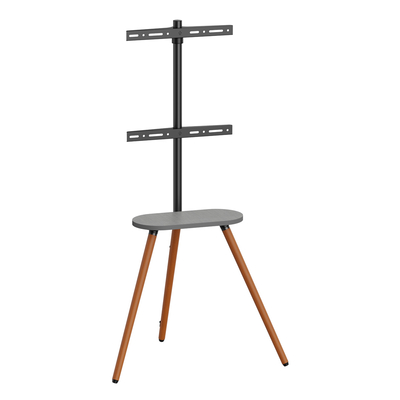 Product Βάση Τηλεόρασης Brateck Δαπέδου Fs28-44F-04 Για 43-65" Έως 35Kg, Με Ράφι base image
