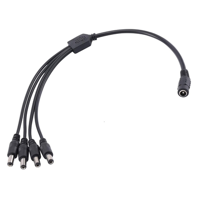 Product Αξεσουάρ CCTV Folksafe Splitter Dc1F4M, 1 Θηλυκό σε 4 Αρσενικά, 5.5X2.1mm, 4τμχ base image
