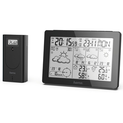 Product Μετεωρολογικός Σταθμός Hama Meteotime Black Battery base image