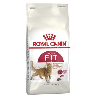 Product Ξηρά Τροφή Γάτας Royal Canin Fit 32 2 kg Adult Pork, Poultry, Rice, Vegetable base image