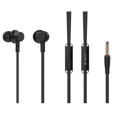 Product Handsfree Ακουστικά Celebrat με Μικρόφωνο G19, 3.5mm, 1.2m, μαύρα base image