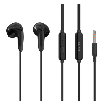 Product Handsfree Ακουστικά Celebrat με μικρόφωνο G27, 3.5mm, 1.2m, μαύρα base image