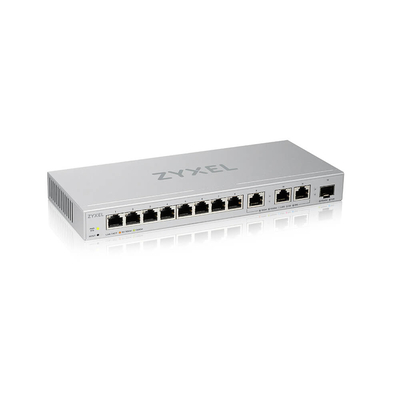 Product Network Switch Zyxel XGS1250-12 Managed 10G Ethernet (100/1000/10000) Grey base image