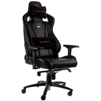 Product Καρέκλα Gaming Kolink Noblechairs EPIC Breathable, 4D armrests, 60mm casters - black/red base image