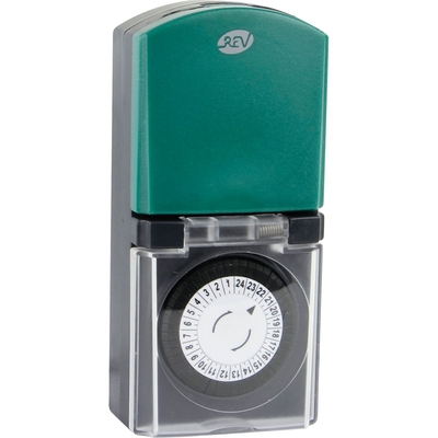 Product Χρονοδιακόπτης REV mechanisch black/green base image