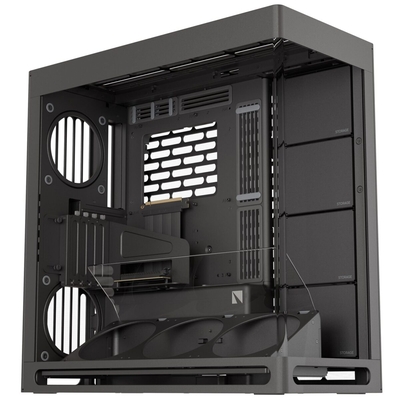 Product Κουτί Η/Υ Havn Hs 420 Vgpu Black Premium Midi Tower - With Vertical Gpu Support base image