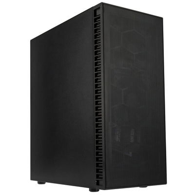 Product Κουτί Η/Υ Kolink Observatory HF Mesh PWM Midi - Black (with 3x120mm black PWM Fans) base image