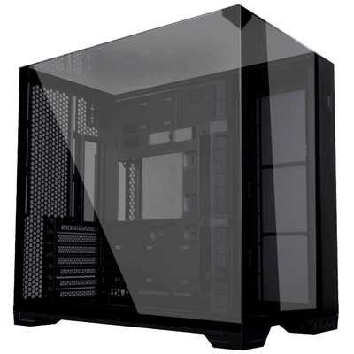 Product Κουτί Η/Υ Lian Li O11 Vision Compact Black - Black Eatx(Under 280mm)/Atx 2 Top Panels 360aio Tower  base image