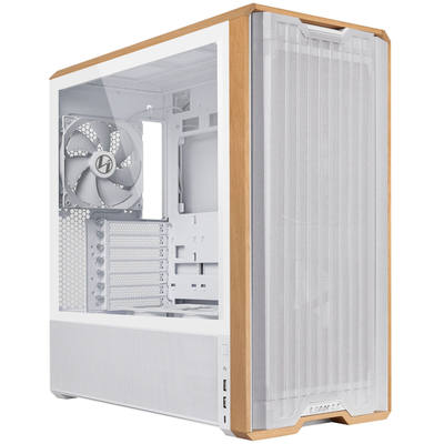 Product Κουτί Η/Υ Lian Li LANCOOL 217 White - Wood Accent - ATX (5 FANS) PWM base image