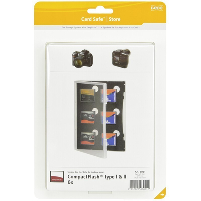 Product Θήκη Κάρτας Μνήμης Gepe Card Safe Store CF transparent 3021 base image
