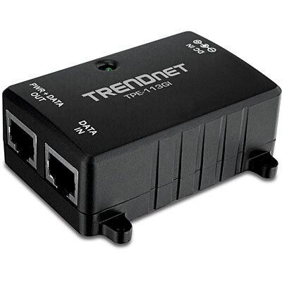 Product PoE Adapter Gigabit PoE 15 4 Watt Injector base image