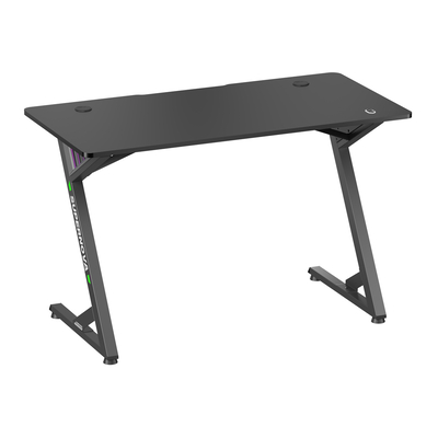 Product Gaming Γραφείο Brateck Gmd14-1 με Rgb Φωτισμό, 120X60X75Cm, Μαύρο base image