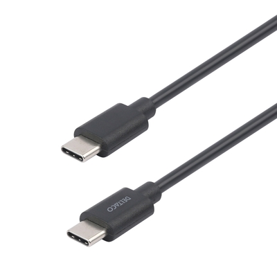 Product Καλώδιο USB-C to USB-C καλώδιο Deltaco Basic ND Black GNG-USBCC1MB base image