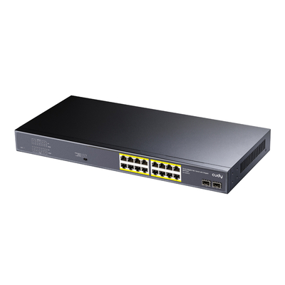 Product Network Switch Cudy PoE+ GS1020PS2, 16-port PoE+, 2x SFP, 200W, V2.0 base image