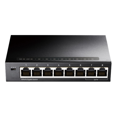 Product Network Switch Cudy GS108, 8-port Gigabit, 10/100/1000Mbps base image