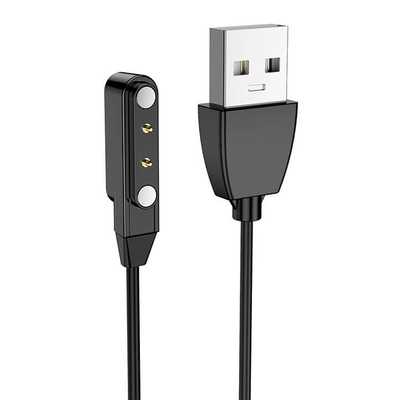 Product Καλώδιο Φόρτισης Zeblaze Usb για smartwatch GTR 3 Pro, 60cm, μαύρο base image
