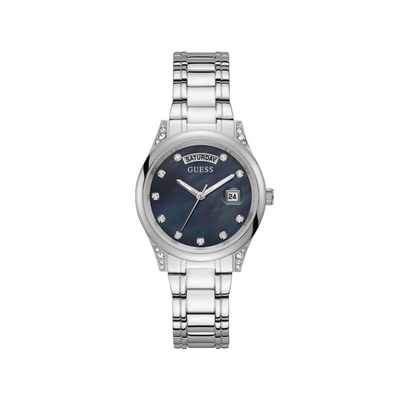 Product Γυναικείο Ρολόι Guess Gw0047L1 (36 mm) Μεταλλικό Μπρασελέ Ασημί base image
