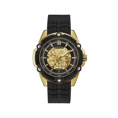 Product Ανδρικό Ρολόι Guess Gw0061G2 (47mm) Καουτσούκ Λουράκι Μαύρο base image