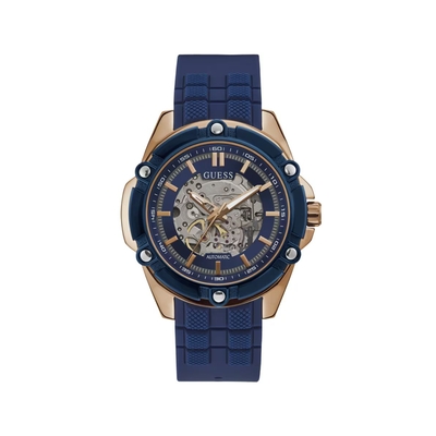 Product Ανδρικό Ρολόι Guess Gw0061G3 (47mm) Καουτσούκ Λουράκι Μωβ base image