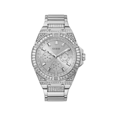 Product Ανδρικό Ρολόι Guess Gw0209G1 (47 mm) Μεταλλικό Μπρασελέ Ασημί base image