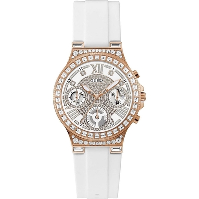 Product Γυναικείο Ρολόι Guess Gw0257L2 (36 mm) Καουτσούκ Λουράκι Λευκό base image
